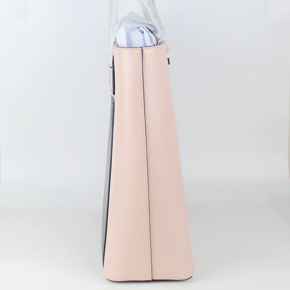 NWT Kate Spade Colorblock Leather Tote | Chic Work & Everyday Bag | Office Glam - Picture 5 of 12